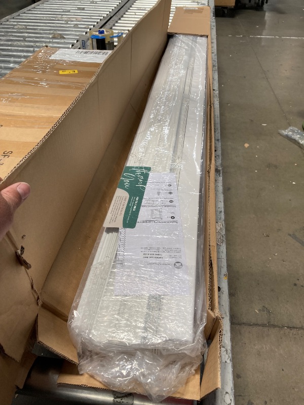 Photo 1 of 2 INCH WHITE CORDLESS BLINDS 69X60