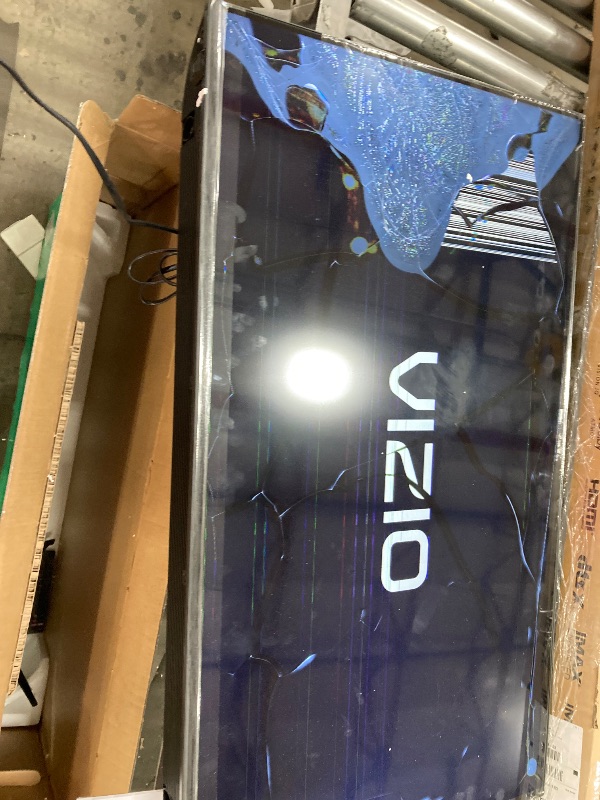 Photo 1 of **SMASHED SCREEN FINAL SALE**VIZIO 40-inch Full HD 1080p Smart TV with DTS Virtual: X, Alexa Compatibility, Google Cast Built-in, Bluetooth Headphone Capable, (VFD40M-08 New)