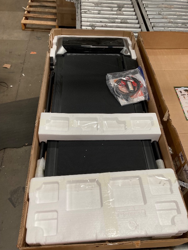 Photo 1 of ***final sale parts only item*** Acezoe Walking Pad Under Desk Treadmill with Incline, 2 in 1 Foldable Treadmills for Home Small Office, 300 lbs Capacity, Portable Compact Walking Treadmill with Remote Control, LED Display and Apps