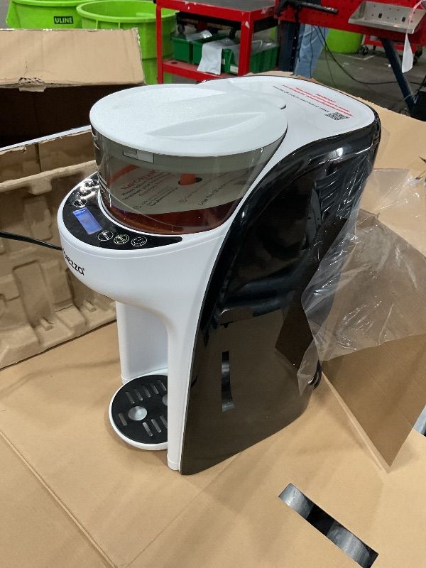 Photo 1 of Baby Brezza New and Improved Formula Pro Advanced Formula Dispenser Machine - Automatically Mix a Warm Formula Bottle Instantly - Easily Make Bottle with Automatic Powder Blending, Charcoal
