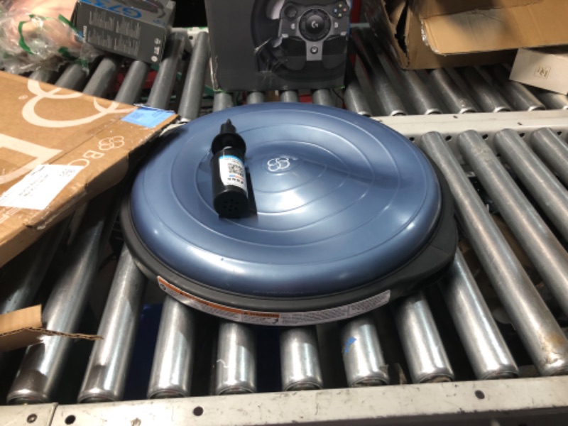 Photo 1 of ***INCOMPLETE - PUMP BROKEN - SEE PICTURES***
Bosu Balance Ball, Home Gym 20 Inch Full Body Strength Trainer Equipment, Blue