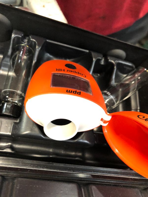 Photo 1 of ***USED - INCOMPLETE - MISSING PARTS - SEE PICTURES***
Hanna Instruments Checker Copper High Range Colorimeter
