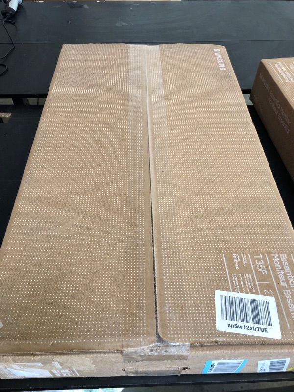 Photo 1 of Samsung 27' T35F Series FHD 1080p Computer Monitor, 75Hz, IPS Panel, HDMI, VGA (D-Sub), AMD FreeSync, Wall Mountable, Game Mode, 3-Sided Border-Less, Eye Care, LF27T350FHNXZA