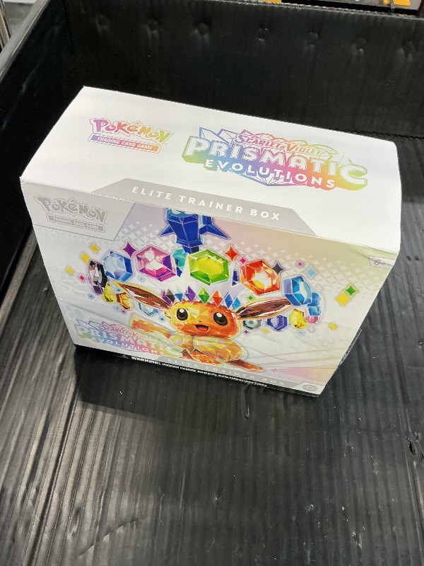 View 3 of Pokemon TCG: Scarlet & Violet—Prismatic Evolutions Elite Trainer Box