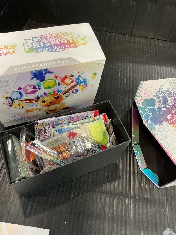 View 2 of Pokemon TCG: Scarlet & Violet—Prismatic Evolutions Elite Trainer Box