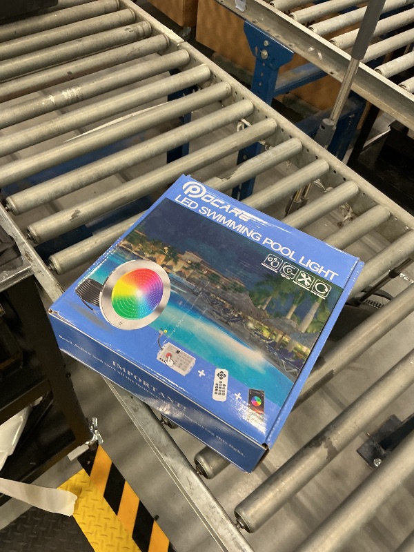 Photo 1 of PoCare Smart RGB LED Pool Light - 60ft, 10-Inch