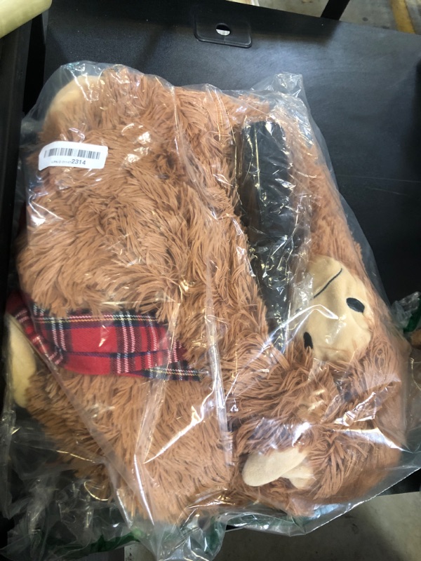 Photo 1 of SuzziPals Bouncy Highland Cow Hopper Toys, Inflatable Cow Toys Ride on Toys Bouncer, Indoor Outdoor Highland Cow Plush Bouncy Horse for Toddlers & Kids, Bouncing Animals Toddler Toys, Toddler Gifts