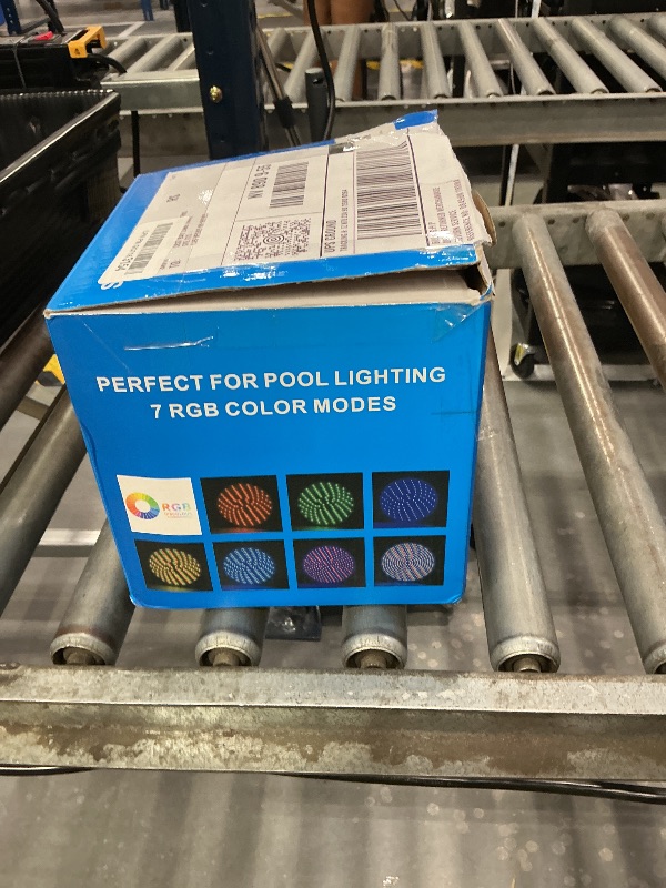 Photo 1 of Upgraded LED Pool Light Bulb for Inground Pool, 70W RGBW Color Changing Swimming Pool Lights for Above Ground Pool with Enhanced Remote, E26 Base Pool Led lights Inground, Dimmable, Black/Blue