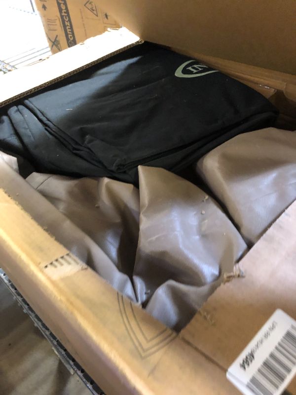 Photo 1 of INTEX 28425EH PureSpa Bubble Massage Spa Set Outdoor Inflatable Portable Hot Tub, Includes Energy Efficient Spa Cover, Saltwater System Ready, 4 Person, 77in x 28in