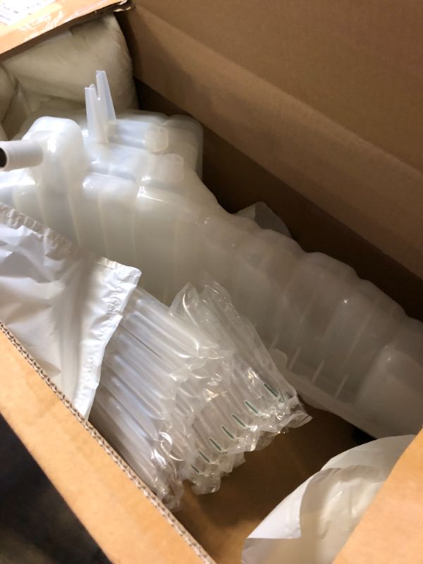 Photo 1 of A-Premium Engine Coolant Overflow Recovery Reservoir Tank [w/Cap & Sensor] Compatible with Freightliner M2 106 2012-2019, M2 112 2012-2017, Replace # A0528531000