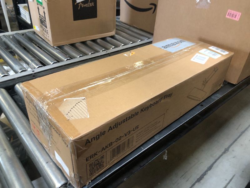 Photo 1 of EUREKA ERGONOMIC Height Adjustable Mouse & Keyboard Tray Under Desk, 28x10'' Large Slide Out Swivel Tilt Computer Keyboard Drawer with Mouse Pad for Gaming Home Office Desk, Dual Mount