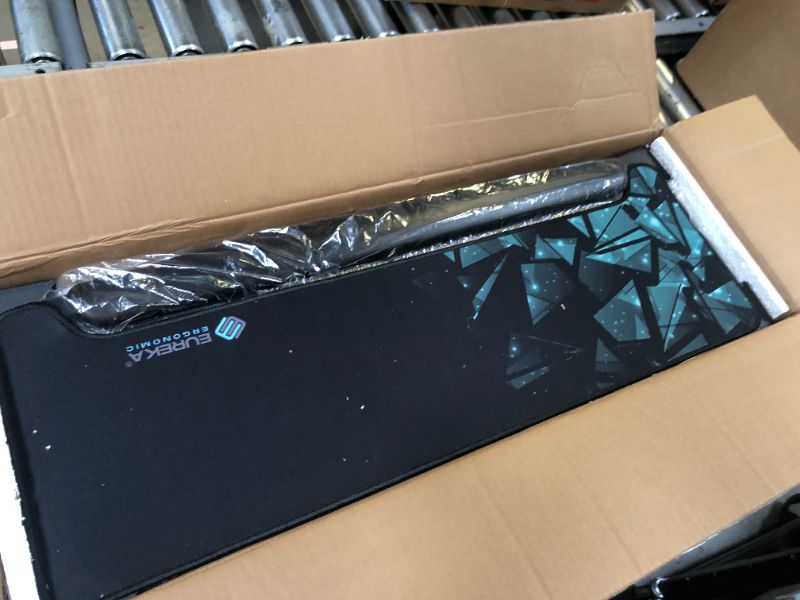 Photo 1 of EUREKA ERGONOMIC Height Adjustable Mouse & Keyboard Tray Under Desk, 28x10'' Large Slide Out Swivel Tilt Computer Keyboard Drawer with Mouse Pad for Gaming Home Office Desk, Dual Mount