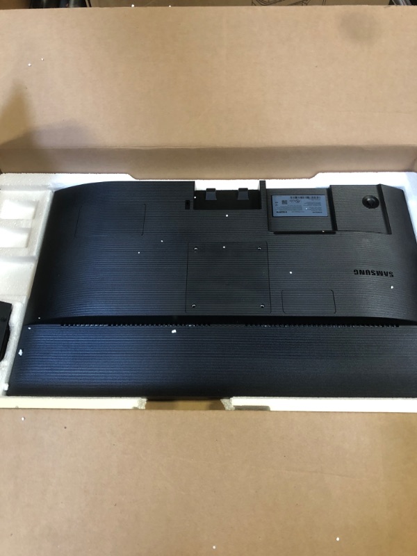 Photo 1 of Samsung 27' T35F Series FHD 1080p Computer Monitor, 75Hz, IPS Panel, HDMI, VGA (D-Sub), AMD FreeSync, Wall Mountable, Game Mode, 3-Sided Border-Less, Eye Care, LF27T350FHNXZA