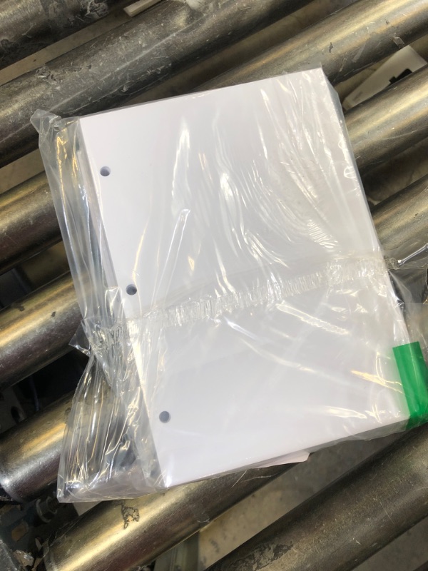 Photo 1 of (5-Pack) A5 Filler Paper, 3 Hole Planner Refills, Organizer, Loose-leaf Binder Paper, Total 500 Sheets/1000 Pages, 100gsm, Blank, White Paper, 5.8 x 8.2 Inch, 3 Hole Filler Paper