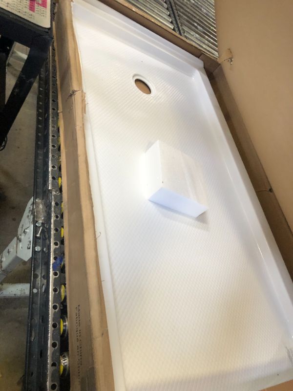 Photo 1 of 50x32inch dreamline shower base - left side drain