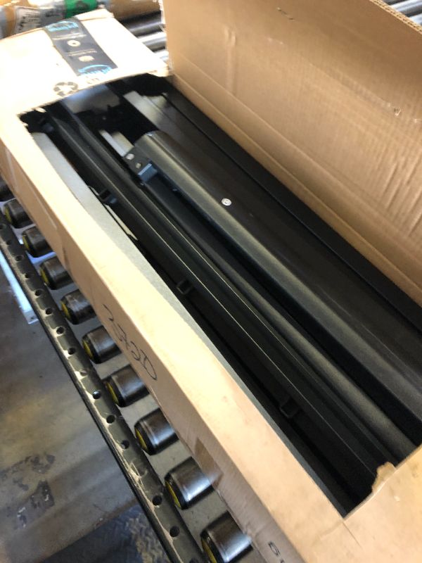 Photo 1 of Yicensen 22 Inch High King Bed Frame with Rounded Corner Legs Heavy Duty Metal King Size Platform Bed Frame No Box Spring Needed, Easy Assembly, Noise Free, Black.