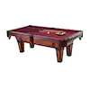 Photo 2 of 7.5-Foot Pool Table, Dark Cherry Finish, Accuslate Surface, & Burgundy Wool Cloth for Classic Billiard Play