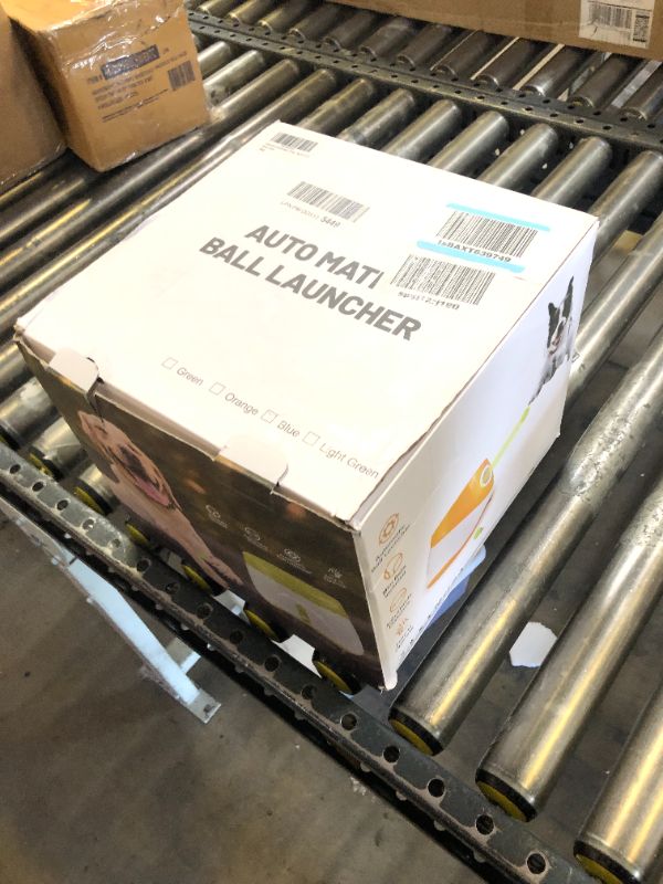 Photo 1 of MEKAPLE Automatic Dog Ball Launcher, Dog Ball Thrower Machine with 10-30Ft 3 Launching Distance, Interactive Toys for Small Dogs Indoor & Outdoor with 15 Mini Tennis Balls (2 inch) -Blue