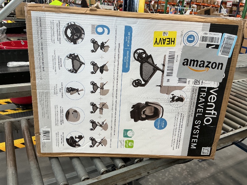 Photo 1 of Evenflo Pivot NXT Travel System with LiteMax NXT Infant Car Seat