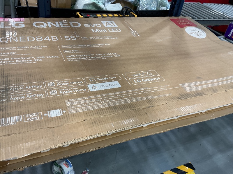 Photo 1 of LG 55-Inch QNED evo AI 4K Mini LED Smart TV