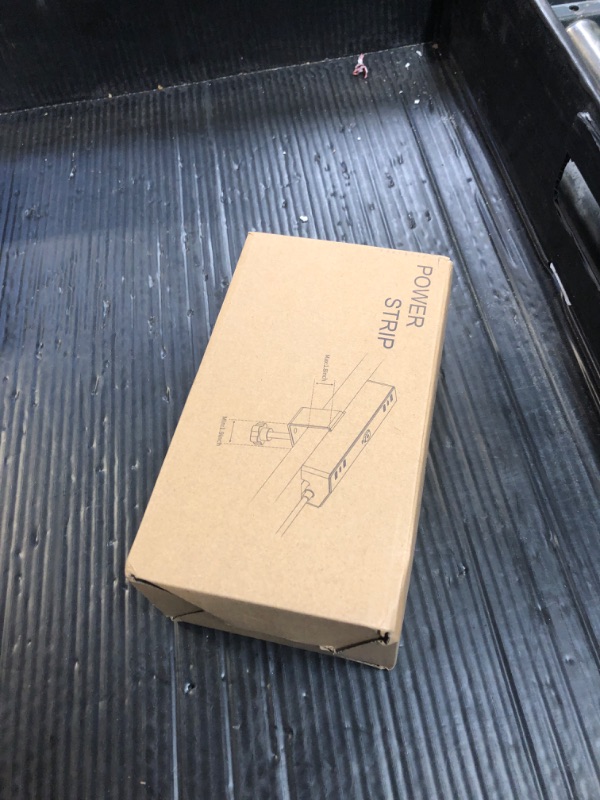 Photo 1 of Desk Clamp Power Strip with 40W Fast Charging Station, JXGUCAT Removable Desk Clamp Mount Power Strip Surge Protector, 2 USB-C Ports, 6 AC Outlets and 10ft Cord, Fits 1.8" Tabletop Edge