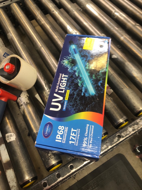 Photo 1 of 18W Aquarium UV Light for 100-1000 Gallon, UV Pond Water Clarifier for Koi Pond, Swimming Pool, Spa, Large Fish Tank, Cold Plunge UV Light for Pond Algae Control