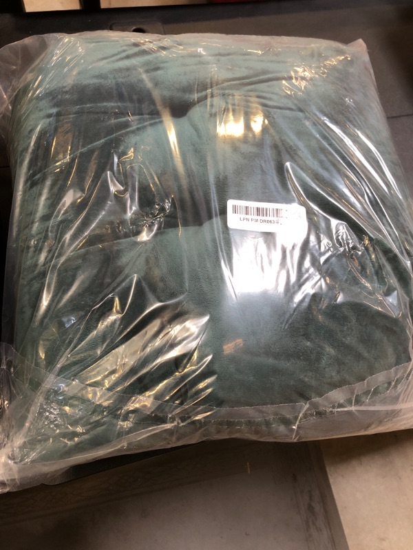Photo 1 of JAMPAYANG Bench Cushion, Non-Slip Tufted Bench Cushions for Swing, Shoe Storage, Window Seat (45"x18", Dark Green)