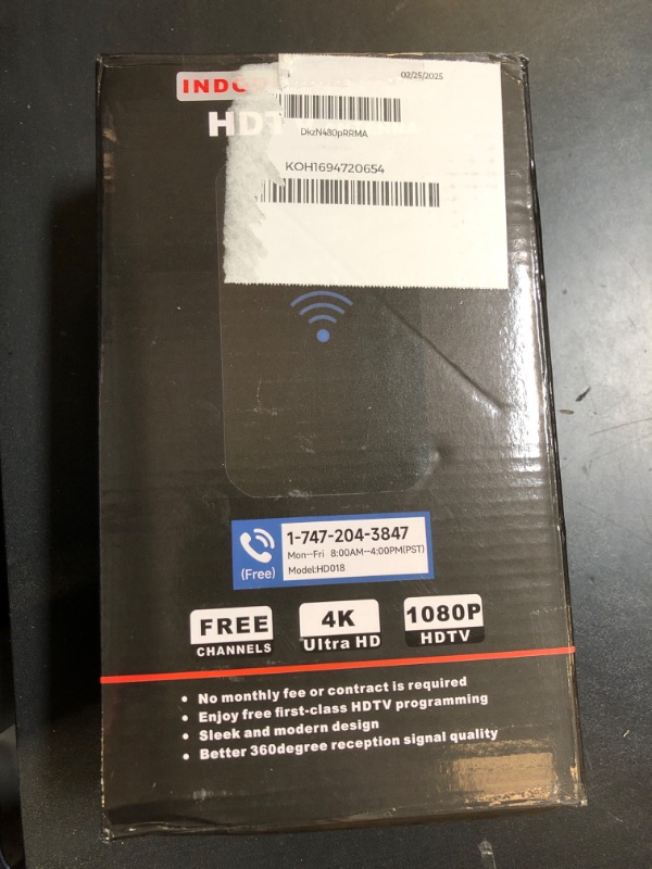 Photo 1 of 2025 Upgraded TV Antenna Indoor, 1800+ Miles Range Digital Antenna for Smart TV Indoor, HD Antenna for Local Channels with Amplifier, Outdoor Antenna Support 8K 4K 1080p All TVs -38FT Coax Cable