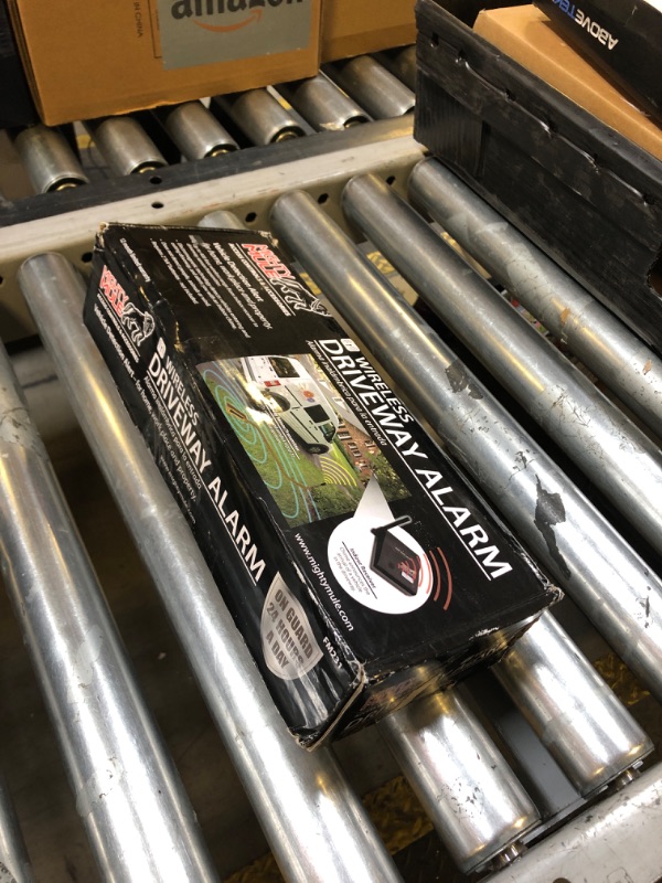 Photo 1 of Mighty Mule FM231 Wireless Driveway Alarm – Electromagnetic Vehicle Detection, Indoor Receiver, 400 ft Range, Expandable, Battery Powered, Easy Installation, Driveway & Property Security System