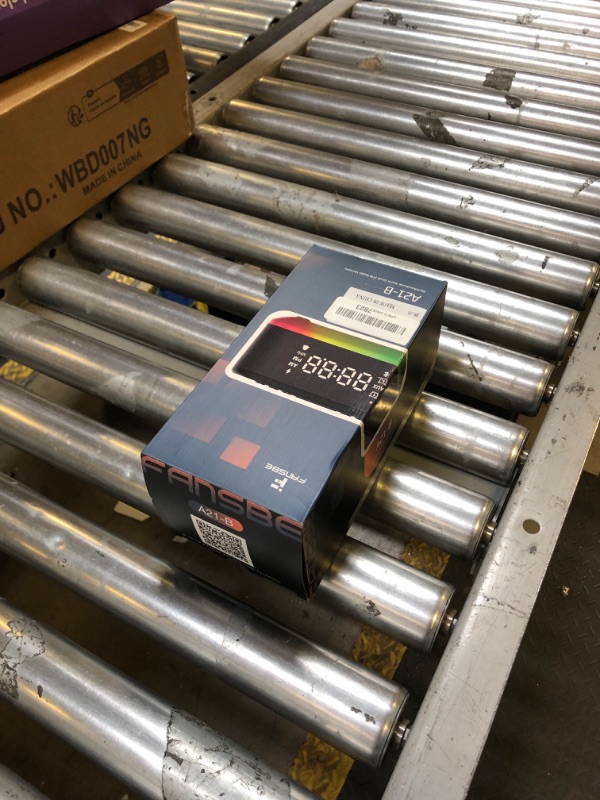 Photo 1 of Fansbe Smart Bluetooth Alarm Clock Radio Bedroom, Digital Dual Alarm Clock Bedroom, Up to 10 Alarms Clock Night Light Speaker App/Button Control FM Charge Snooze Adjustable Volume Dim 12/24H, Black