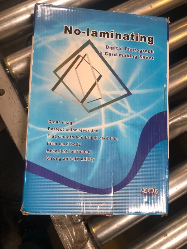 Photo 1 of 50 Sets of A4 Size Inkjet Print PVC ID Card Making Sheets - Non-Laminated Materials