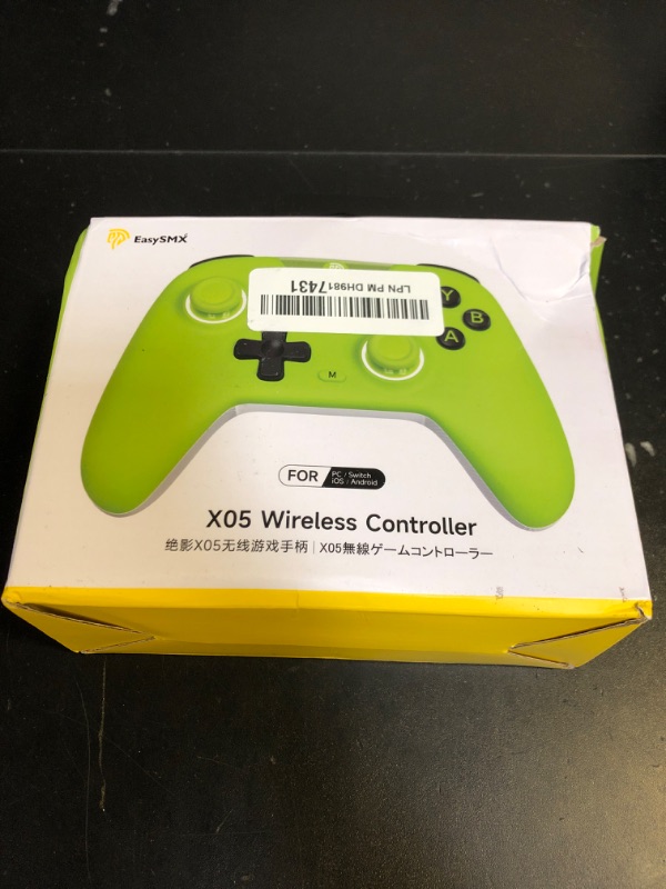 Photo 1 of EasySMX 2.4G Wireless Bluetooth Controller for PC/Steam/Switch with Hall Triggers, Hall Joysticks and RGB Light- Upgraded PC Controller Compatible with Black Myth: Wukong, Multi-Platform Support