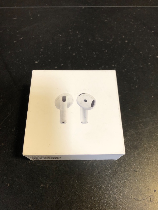 Apple AirPods 4 Wireless Earbuds, Bluetooth Headphones, Personalized ...