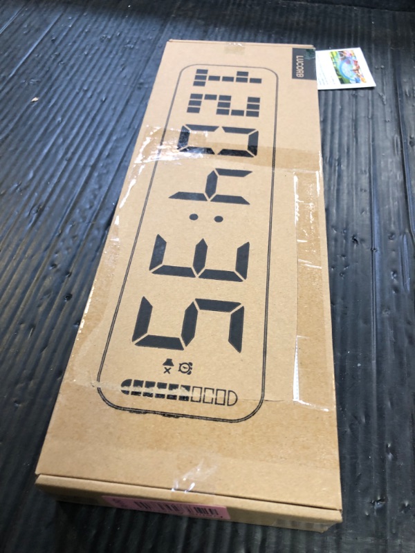 Photo 1 of LUCORB Gym Timer, 15" Large Digital Wall Clock for Gym Interval Workout Timer with Time Progress Bar Countdown/Up Stopwatch, Remote Control for Home Gym Garage Boxing Crossfit Fitness