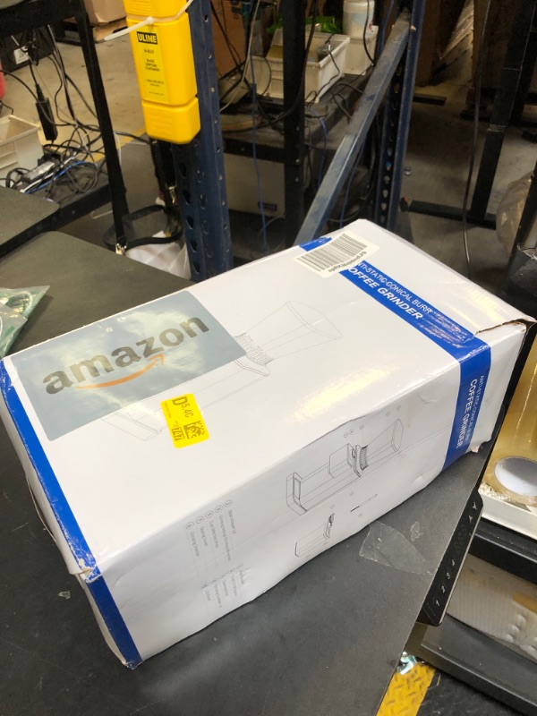 Photo 1 of BinROC Conical Burr Coffee Grinder Electric, Espresso Coffee Bean Grinder Home Use Upgraded Adjustable 48 Grind Settings, Precision Timer, Stainless Steel, Anti-Static for Pour Over/Drip/French Press