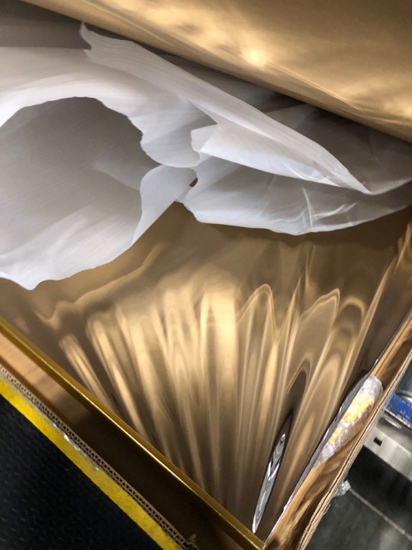 Photo 1 of Unbreakable Glassless Mirror Ultra Light Shatterproof Wall Mounted Large Mirror for Dance Studio and Bedroom, 0.04mm Nano Film, 30" x 40" Chrome