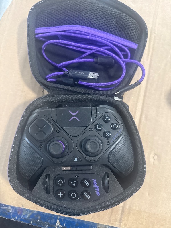 Photo 1 of PDP Victrix Pro BFG Wireless Gaming Controller for Playstation 5 / PS5, PS4, PC, Modular Esports Gamepad, Remappable Buttons, Customizable Triggers/Paddles/D-Pad/Fightpad, PC App, Black