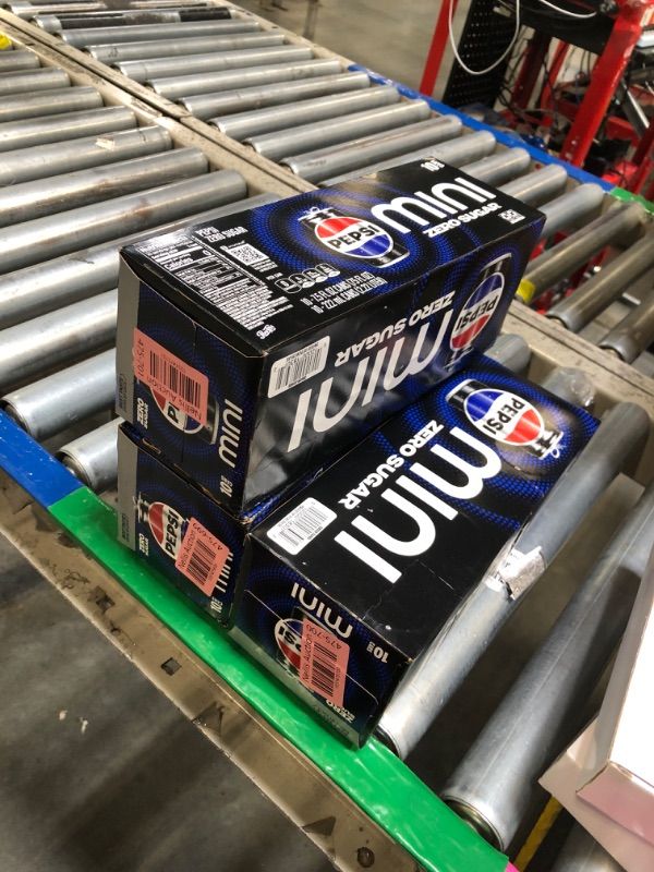 Photo 1 of !! EXPIREs ON 04/21/2025
Pepsi Zero Sugar Mini Cans, 7.5 Oz (Pack of 10)