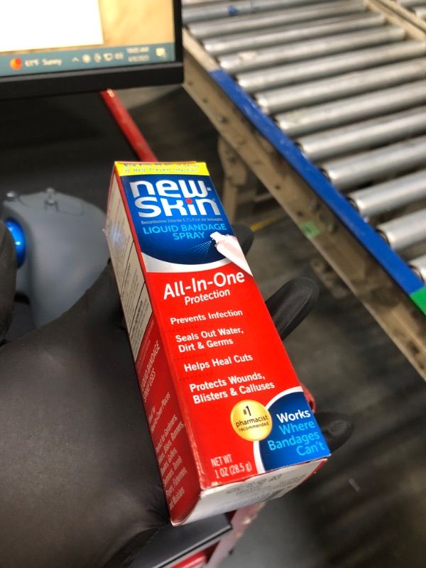 Photo 1 of New-Skin Liquid Bandage Spray for Cuts and Minor Scrapes, 1 Ounce