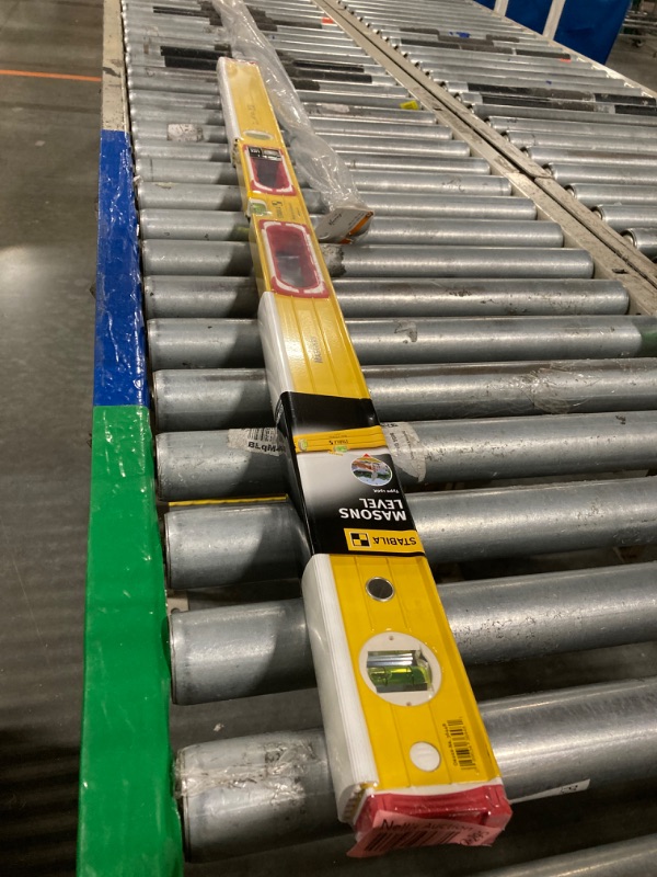 Photo 1 of ** SEALED**
Stabila 36448 48 inch Type 196-2 K Masonry Spirit Level Tool