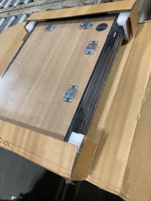 Photo 1 of ** SEALED**
Americanflat Set of 2 10x12.5 Kids Art Frame - Front Loading Picture Frames Hold 100 Artworks - Use as 8.5x11 Frame with Mat or Display 10x12.5 Artwork Without Mat - My Mini Masterpiece - Black