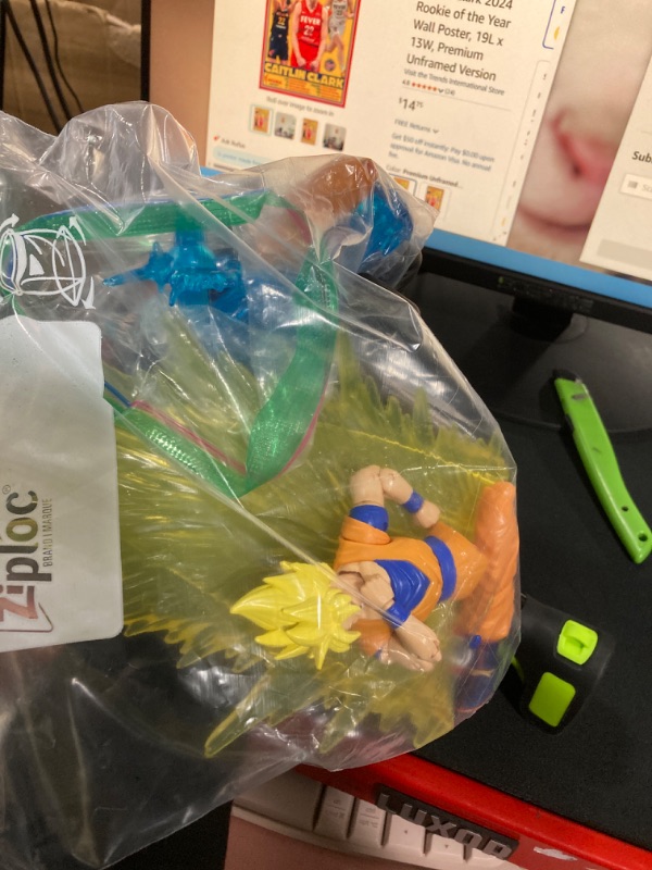 Photo 1 of ** MISSING STAND**
TAMASHII NATIONS - Dragon Ball Z - Super Saiyan Son Goku's Effect Parts Set - Teleport Kamehameha -, Bandai Spirits S.H.Figuarts Action Figure