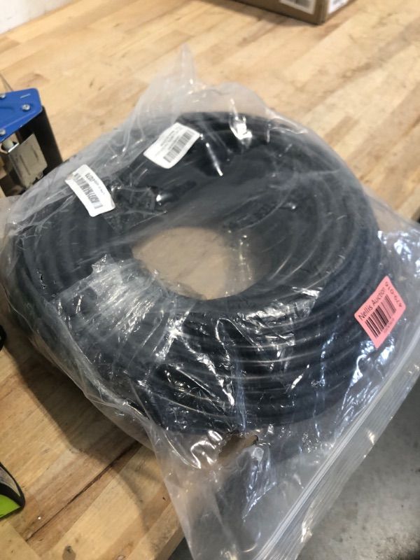 Photo 1 of 150ft 12/3 12 AWG Portable Power Cable (3 Conductor) - SOOW 600V 12 Gauge Electric Wire for Motor Leads, Portable Lights, Battery Chargers and Machinery - 3 Conductor - 150 Feet Electrical Cord