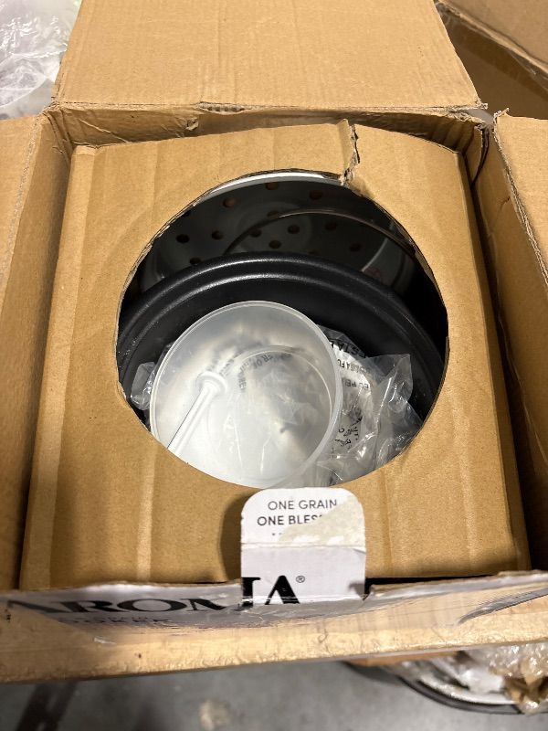 Photo 1 of AROMA® Rice Cooker, 2-Cup (Uncooked) / 4-Cup (Cooked), Steamer, Grain Cooker, Soup Maker, Oatmeal Cooker, Auto Keep Warm, 1 Qt, White, ARC-302-1NG