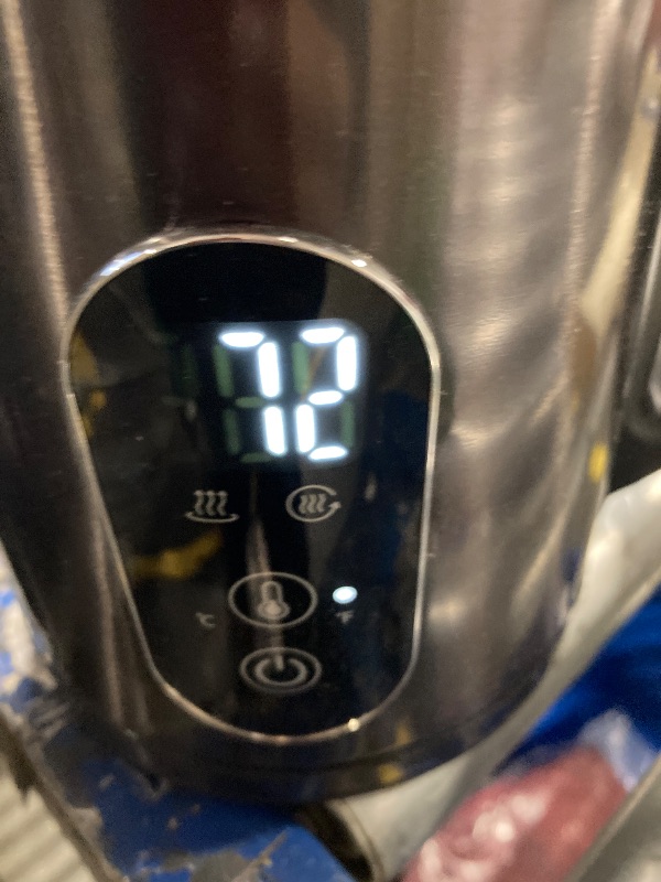 Photo 1 of ***VERY DAMAGE BOX*** Hamilton Beach Digital Temperature Control Electric Tea Kettle, Hot Water Boiler & Heater 1.7L, 5 Preset Modes + Keep Warm, Fast Boil 1500 Watts, BPA Free, Double Wall Construction, Black (40851)