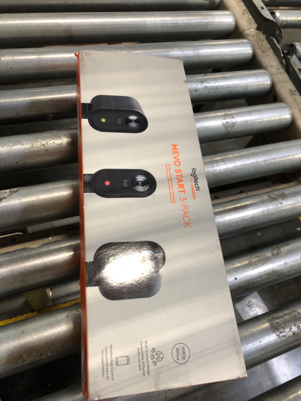 Photo 1 of Logitech for Creators Mevo Start 3-Pack Wireless Live Streaming Cameras, for Multi-Camera HD Video,App Control and Stream via Smartphone or Wi-Fi