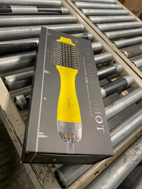 Photo 1 of Drybar The Double Shot Oval Blow Dryer Brush | Brush and Blow Dryer in One, Lightweight Blowout Brush for Long Hair and Volume with 3 Temps for Customized Hair Styling