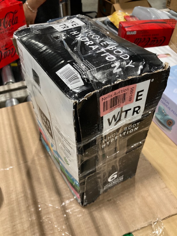 Photo 1 of ***OUTSIDE OF BOTLLES DIRTY** LIFEWTR Premium Purified Water, pH Balanced with Electrolytes, 100% recycled plastic bottles, 33.8 Fl Oz, 1L (Pack of 6)
