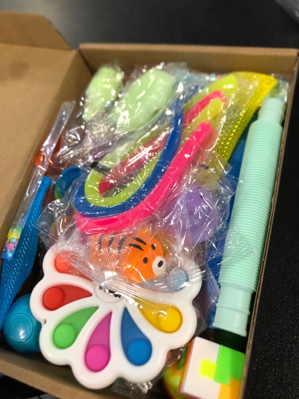 Photo 1 of Fidget Simple Fidget Pack, 35pcs Fidget Toys Set with Popping Fidget Sensory Toys for Kids and Adults Simple Fidget Stress Relief Kit Gift for Party Classroom Christmas Stocking