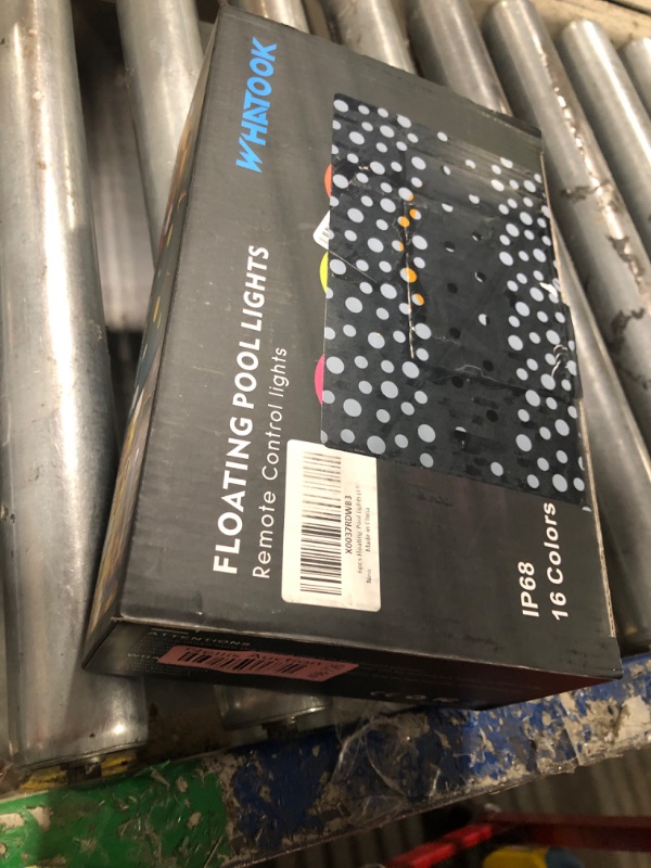 Photo 1 of **MISSING ONE**Floating Pool Lights for Swimming Pool, 3 Inch LED Orb Pool Lights that Float, IP68 Waterproof Light up Pool Float, Glow Balls for Pool at Night Lights for Hot tub Pond Garden Lawn Party Decor, 6pack